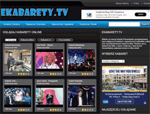 Tablet Screenshot of ekabarety.tv